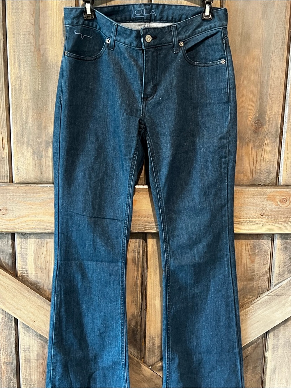 Kimes Ranch Dark Blue Women's Bootcut Jeans